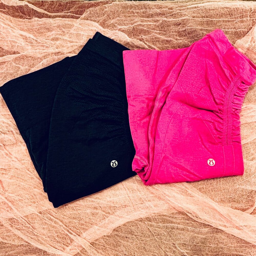 Lululemon Cropped Leggings – Size M (Lot of 2)